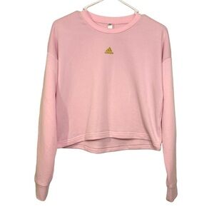 Adidas U4U Aeroready Collection Crop Sweatshirt Pink Womens XS